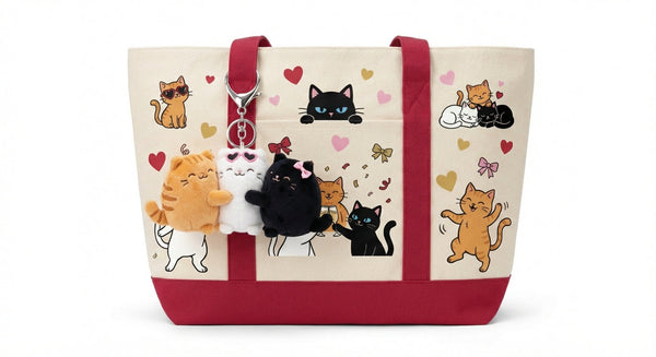 Three Meowsketeers Tote + Charm Bundle VIP