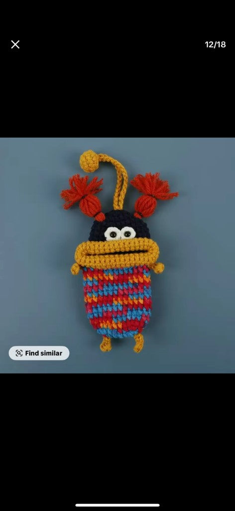 Purple Rabbit in hand